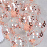 Flyshadow 10pcs 12inch Confetti Latex Balloons Happy Birthday Party Decorations Adukt Kids Boy Girl Baby Shower Wedding Helium Globos