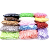 Flyshadow 100g Colorful Shredded Crinkle Paper Raffia Candy Boxes DIY Gift Box Filling Material Tissue Party Gift Packaging Filler Decor