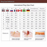 Flyshadow Elegant Women Fashion Gold Color Carving Enamel Flower Rings for Women Creativity Inlaid Blue Stone Engagement Ring Jewelry