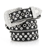 Flyshadow Gorgeous Rhinestone Studded Belt - Perfect Gift for Her on Valentine's Day or Wedding Party!