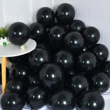 Flyshadow 15pcs 32inch Black Number Foil Balloons Happy Birthday Party Decorations Adult Kids 10 11 14 15 18 21 25 30 35 40 50 60 Year Old