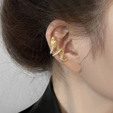 Flyshadow New Unique Dragon Ear Cuff Adornment Stylish And Fashionable Clip On Earrings For Non Pierced Ears Dainty Ear Jewelry Charm