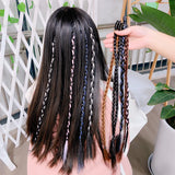 Flyshadow Y2K Tissued Boxing Braids Girls Cool Fashion Wig Braid Women's Fried Dough Twist Braid Traceless Invisible BB Clip Boxing Braid