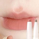 Flyshadow Lipliner Pencil Matte Velvet Lip Liner Pen Outline Lip Shape Lipstick Pen Waterproof Lasting Non-stick Cup Nude Lip Gloss Makeup