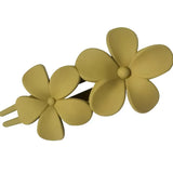 Flyshadow Fashionable Hair Clip for Women, Delicate Flower Shape Hairpin Headwear Accessory