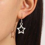 Flyshadow New Creative Mini Star Earrings Fashion Tremella Earrings Gifts For Women Gift Holiday Jewelry Cute Mini Little Star Earrings