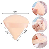 Flyshadow 2Pcs Triangle Powder Puff Face Makeup Sponge Soft Velvet Cosmetic Puff Blender Beauty Foundation Sponge Make Up Accessories