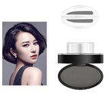 Flyshadow New 3 Seconds Quick Makeup Brow Eyebrow Powder Stamp Waterproof Powder Palette for Perfect Eyebrows Eye Brow Tint Makeup Tools