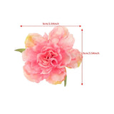 Flyshadow Pink Flower Women's Hair Clip Sweet Romantic Fashion 2024 New Banquet Casual Party Hair Clip For Ladies Accessories Hair Claw