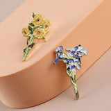 Flyshadow New Elegant Sunflower Brooches Enamel Pins Metal Daisy Flower Pin For Women Clothes Backpack Badge Jewelry Gifts