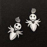 Flyshadow Halloween Parody Christmas Drop Earrings for Women Jewelry Trendy Acrylic Accessories