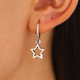 Flyshadow New Creative Mini Star Earrings Fashion Tremella Earrings Gifts For Women Gift Holiday Jewelry Cute Mini Little Star Earrings