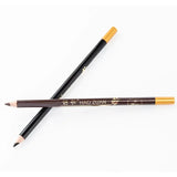 Flyshadow 1PC Microblading Wooden Eyebrow Pen Waterproof Long Lasting Makeup Eye Brow Pencil Positioning Black Dark Brown Eyebrow Cosmetic