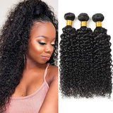 Flyshadow Culry Human Hair Bundles Brazilian 1/3/4 Pieces Kinky Curly Natural Hair Extensions Woman Wet And Wavy Human Hair Bundles