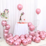 Flyshadow 21pcs Pink 40inch Number Foil Latex Balloons Happy Birthday Party Decorations Kids Girl Baby 1 2 3 4 5 6 7 8 9 Year Old Supplies