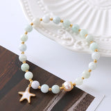 Flyshadow Trendy Pearl Bracelet with Elegant Jade Beads Ins Fine Jewelry Perfect Gifts for Fashionistas and Best Friends Free Shipping