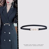 Flyshadow Women's slim waist belt decoration shirt waist cover with skirt, suit jacket waist chain, fashionable and versatile belt