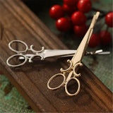 Flyshadow 1pc Creative Mini Scissors Shape Hairpin Punk Style Metal Hair Barrette Women Girls Simple Bangs Side Clip Hair Accessory