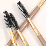 Flyshadow 5 Piece/Set Eyeshadow Makeup Brushes Professional Double Ended Eyebrow Brush Comb For Women Cosmetic Beauty Make Up Tools