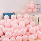 Flyshadow 21pcs Pink 40inch Number Foil Latex Balloons Happy Birthday Party Decorations Kids Girl Baby 1 2 3 4 5 6 7 8 9 Year Old Supplies