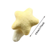 Flyshadow Autumn Winter Yellow Plush Star Hair Clip Women Girls Cute Small Hairpins Side Clip Barrette Korean Fashion Hair Accessories Y2K