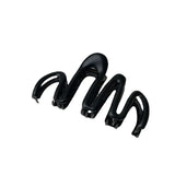 Flyshadow Elegant Hair Accessories for Women, Metal Barrettes Hair Clip with Unique Wave Shape Design, Stylish Hair Ponytail Clip