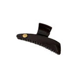 Flyshadow Girl Hair Accessoires, Brown Grip Fashion Hairpin and Simple Hair Clip