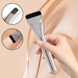 Flyshadow Ultra Thin Foundation Brush Soft Hair Thin Face Contour Brush BB Cream Blender Mixed Foundation Cream Makeup Brush Makeup Tool