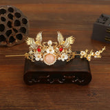 Flyshadow Antique Style Hair Stick Hair Coronet HairPin Female Headdress Hair Decors