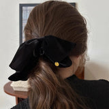 Flyshadow Sweet and Lovely Female Hairpin with Big Bow Grip Hair Accessory