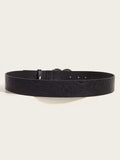 Flyshadow Retro love buckle PU belt fashion leisure suitable for daily commuting