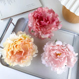 Flyshadow New Summer Big Rose Flowers Hair Clips Hairpin Beach Vacation Duck Billed Clip Fashion Hair Accessories for Women Girls