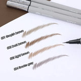 Flyshadow Water Liquid Eyebrow Pencil Waterproof Long Lasting No Blooming Eyeliner Lying Silkworm Ultra Fine Eyebrow Tattoo Pencil Makeup