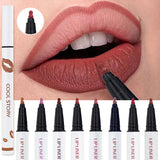 Flyshadow Liquid Lipliner Pencil Long Lasting Lips Cosmetic Tool Matte Soft Lip Liner Stick Quick Drying Smudge Proof Natural Lipstick Pen