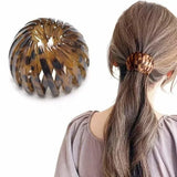 Flyshadow Creative Shape Bird's Nest Hair Circle High Horsetail Clasp Ball Head Hair Circler Simple Fixed Clip Korean Headwear Accessories