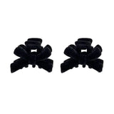 Flyshadow Cute Hair Accessories for Women, 2 Pieces Bow Small Jaw Clip Hair Clips, Perfect for Short Hair and Side Bangs