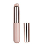 Flyshadow Silicone Lip Brush With Cover Cap Concealer Brush Like Fingertips Q Soft Lipstick Makeup Brushes Round Head No Broken