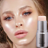 Flyshadow 4 Colors Shimmer Water Light Highlighter Stick Blush Stick Make Up Face Body Illuminator Cosmetics Face Contour Brighten Makeup