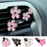 Flyshadow  Car Air Outlet Perfume Clip Cute Mini Flower Aromatherapy Creative Car Interior Decoration Air Freshener Accessories