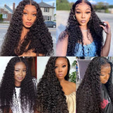 Flyshadow Culry Human Hair Bundles Brazilian 1/3/4 Pieces Kinky Curly Natural Hair Extensions Woman Wet And Wavy Human Hair Bundles