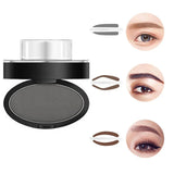 Flyshadow New 3 Seconds Quick Makeup Brow Eyebrow Powder Stamp Waterproof Powder Palette for Perfect Eyebrows Eye Brow Tint Makeup Tools