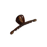 Flyshadow Fashionable Female Headwear Hair Clips in Brown Color hairpin  for girls