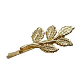 Flyshadow Creative Shape Leaf Olive Branches Wedding Hair Accessories Olive Branches Leaves Bride Hairpin Side Folder Jewelry Hairwear