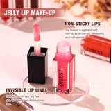 Flyshadow Water Light Mirror Glass Lip Gloss Moisturizing Lip Glaze Fade Lip-Line Waterproof Lasting Liquid Lip Oil Lady Lipstick Cosmetic