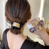 Flyshadow Simple Metal Decorative Hair Ring  Elegant Girls Head Rope, Fashion Hair Band Hair Accessories