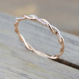 Flyshadow King Twist Ring