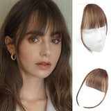 Flyshadow Natural Forehead Ins Hair Fake Fringes Air Bangs Wig Female Piece Real Comic Flush Bangs Invisible Wig