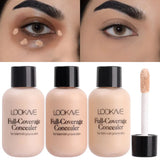 Flyshadow Full Cover Liquid Concealer Cream Makeup 12ML Invisible Eye Dark Circles Cream Face Foundation Waterproof Make Up Base Cosmetics