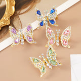 Flyshadow New Cute Butterfly Hairpin Girls Tassel Barrettes Hair Clip Accessories Wmen Fashion Top Clip Bangs Clip Jewelry