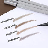 Flyshadow Multifunctional Liquid Eyebrow Pencil Ultra Fine Eyeliner Lying Silkworm Waterproof Grey Brown Eyebrow Enhancer Tattoo Cosmetics